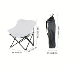 Folding Portable Chair Outdoor Leisure Chair For Camping with Storage Bag