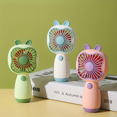 Handheld Mini Fan USB Rechargeable Portable Pocket Fan