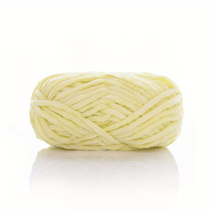 Chenille Yarn Soft Comfortable Knitting Crochet Hand Knitted Line Velvet Yarn
