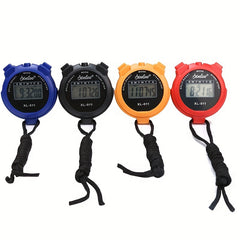 Electronic Stopwatch Referee Timer Digital Display Sports Fitness Running