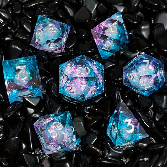 Liquid Quicksand Dice Set for Table Game