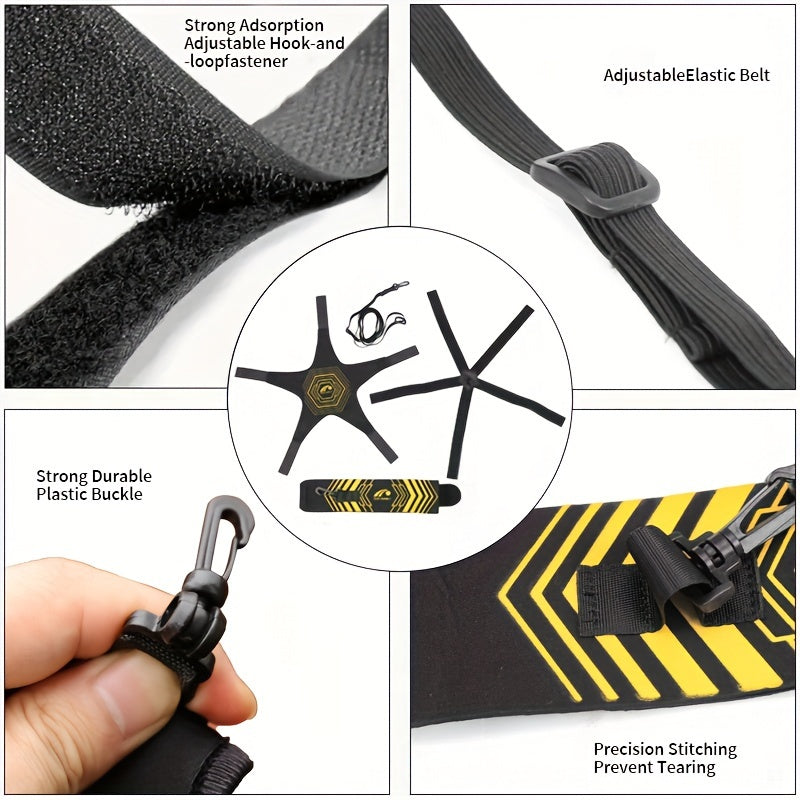 Agility Ladder Set Speed Training Equipment with Skipping Rope Cones Stakes