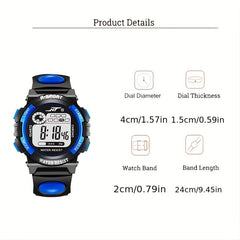 Kids Waterproof Sports Luminous Watch