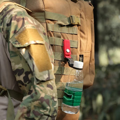 Outdoor Water Bottle Buckle w/ Fast Access Waist Buckle