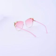 Men's Sunglasses Bead Decor UV Resistant Sunglasses