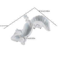 Animal Epoxy Resin Mold 3D Snail Frog Lizard Shape Silicone Mold Decor