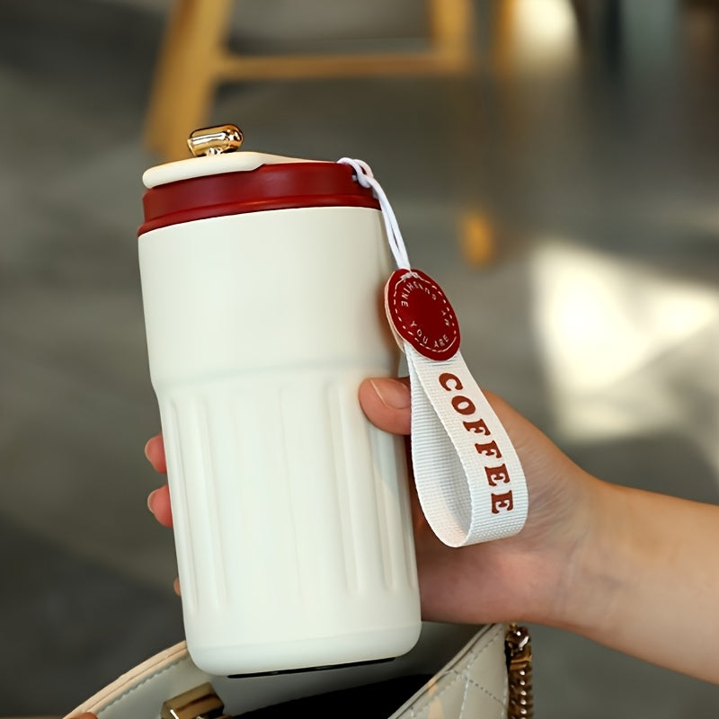 316 Stainless Steel Insulated Coffee Mug 15.5 oz with Lid