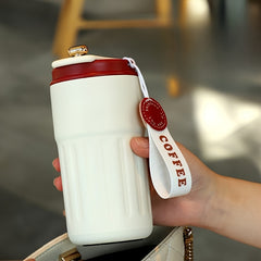 316 Stainless Steel Insulated Coffee Mug 15.5 oz with Lid