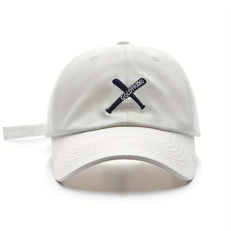 Acrylic Baseball Cap with GOLDPARKO Embroidery