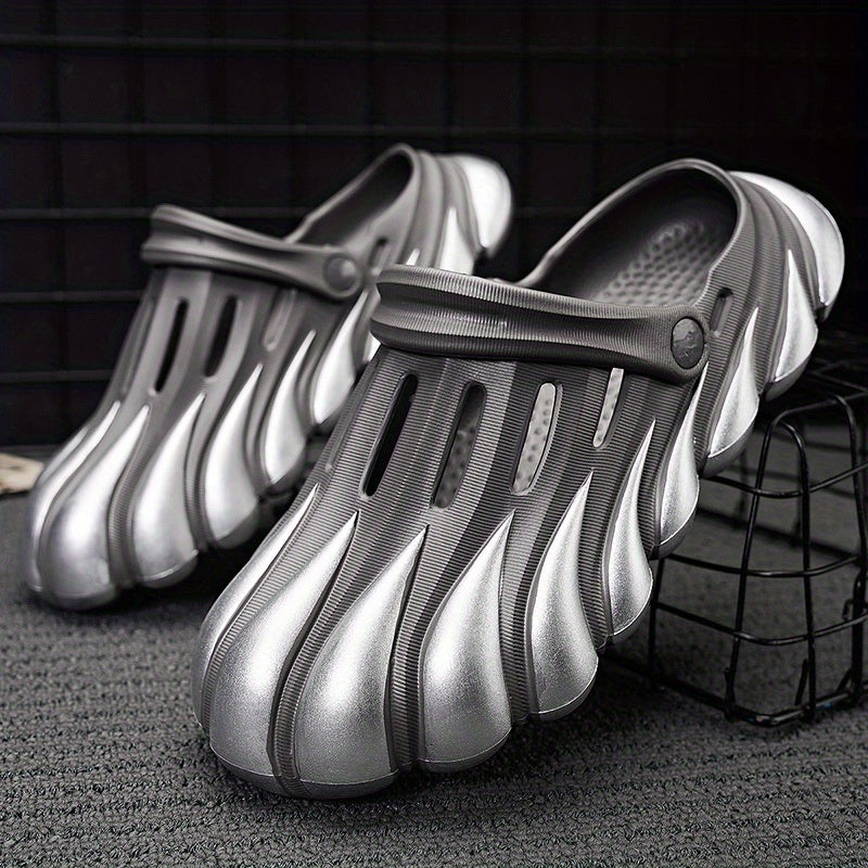 Men's Comfy Clogs Hollow Out Garden Shoes Summer