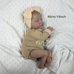 Levi Reborn Baby Doll Sleeping Newborn 3D Skin Collectible Art