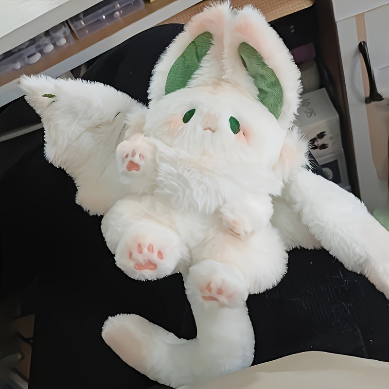 Adorable Bat Plush Toy Soft & Cuddly Stuffed Animal with Green Ears