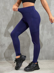High Waist Yoga Leggings with Pockets Slimming Activewear