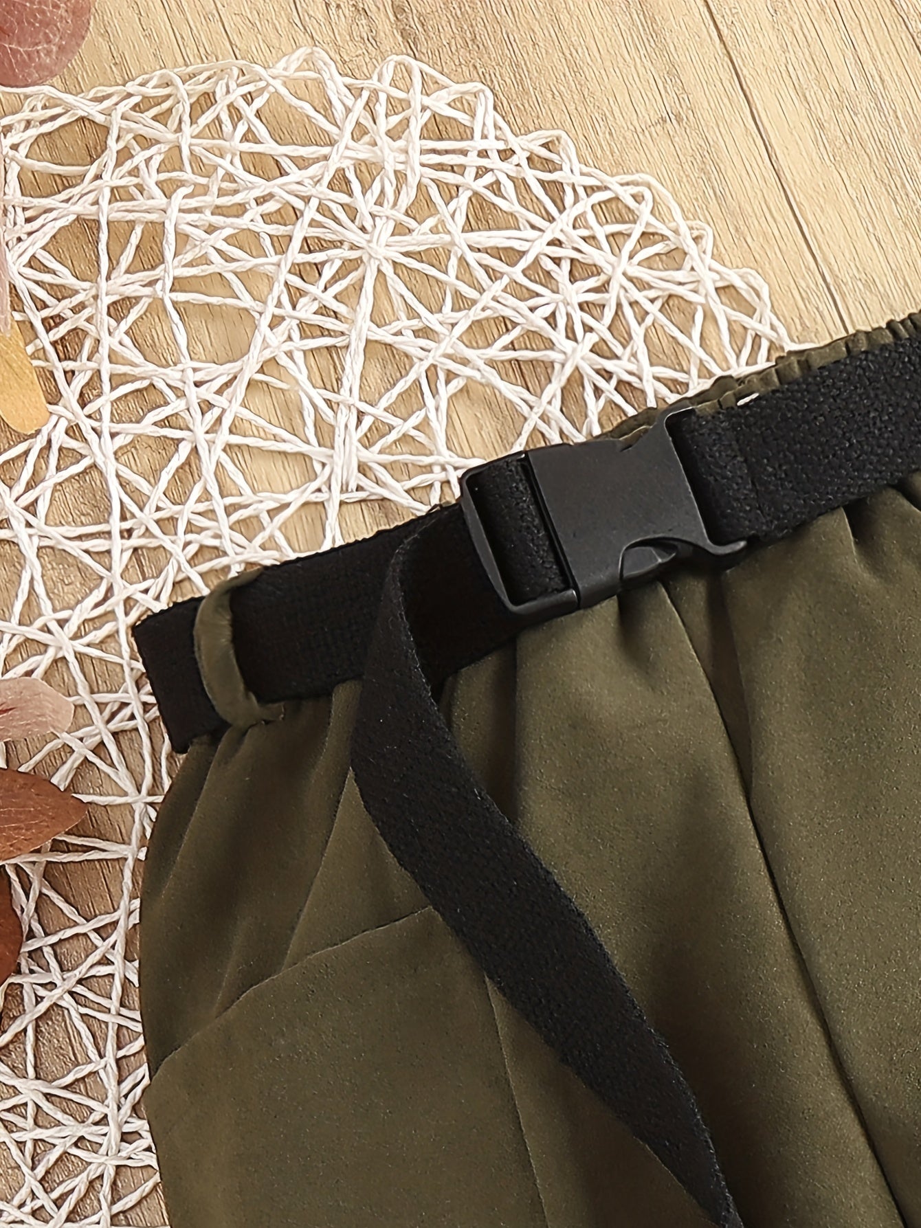 Kid Girls' Vintage Style Cargo Jogger Pants for Spring Summer Fall
