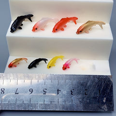 Mini Fish Model Play House Props 10pcs