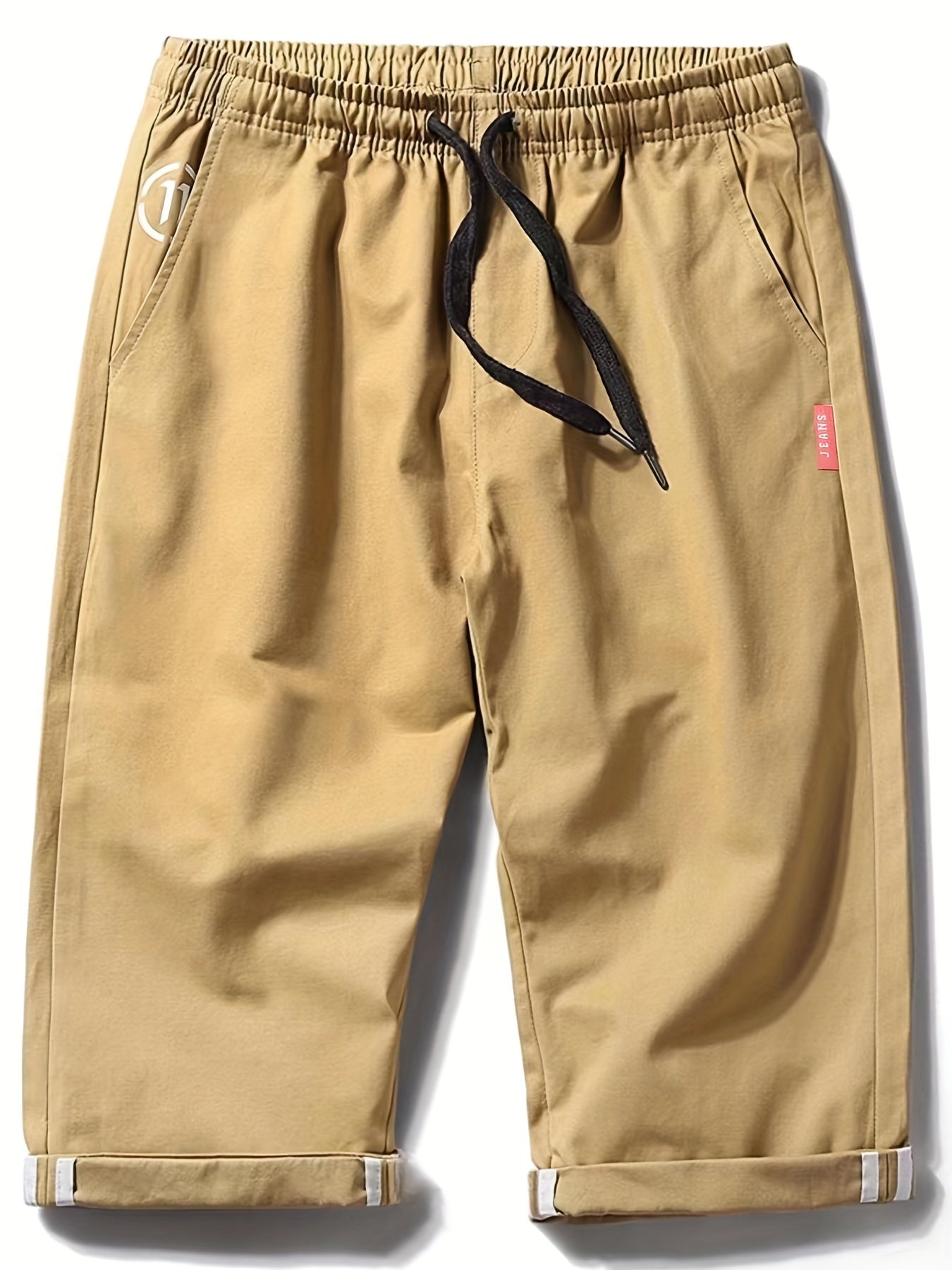 Men's Summer Breathable Drawstring Capris