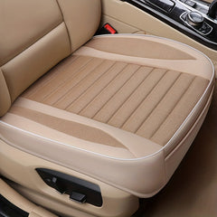 Flax Car Seat Cover Universal Breathable Protection for Sedan & SUV