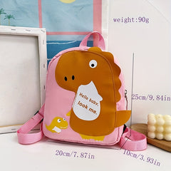 Dinosaur Backpack for Boys and Girls Cartoon Kindergarten Backpack