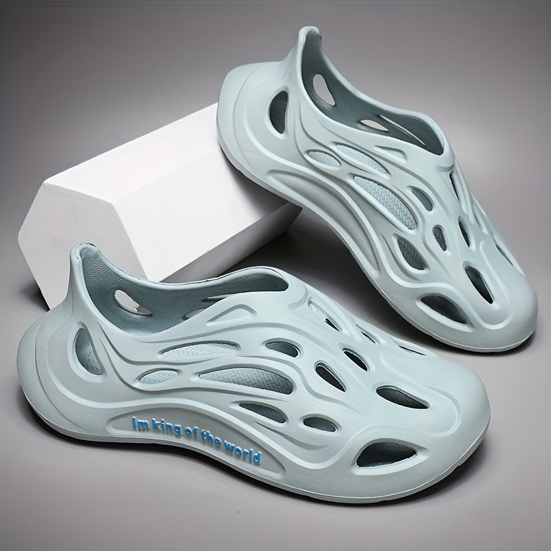 Men's Minimalist Alphabet Detail Lightweight Foam Runner