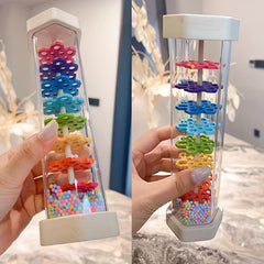 Wooden Rain Sound Tube Percussion Instrument for Baby Sensory Training