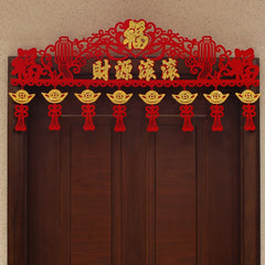 Dragon Year Door Curtain Banner Spring Decoration