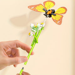 Building Block Insect Flower Series Ornament