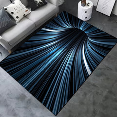 3D Vision Carpet Living Room Bedroom Floor Mat Doorway Decor Rugs