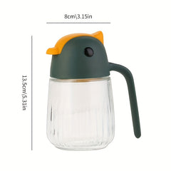 Glass Dispenser Bottle Leak-proof Seasoning Vinegar Bottle