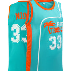 Men's 33 Basketball Jersey Green Retro Tank Top