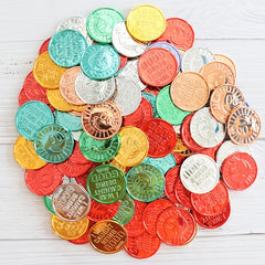 Pirate Smiley Face Game Coin Lucky Coin Props Electroplated
