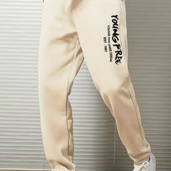 Men's Drawstring Sweatpants Comfy Jogger Pants