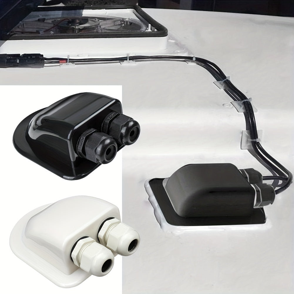 Solar Panel Roof Wire Entry Gland Box Motorhome RV Yacht Car