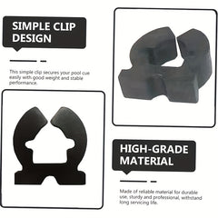 20pcs Rod Clips Fishing Rod Rack Snooker Cue Stick Bracket