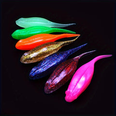 2pcs 10 Bionic Floating Tadpole Artificial Soft Lure Fishing Tackle