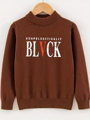 Men's Casual Knitted Sweater Warm Crew Neck Pullover