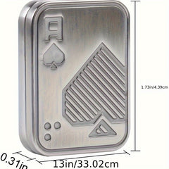 Poker Decompression Slider Magnetic Toy Stress Relief Gift