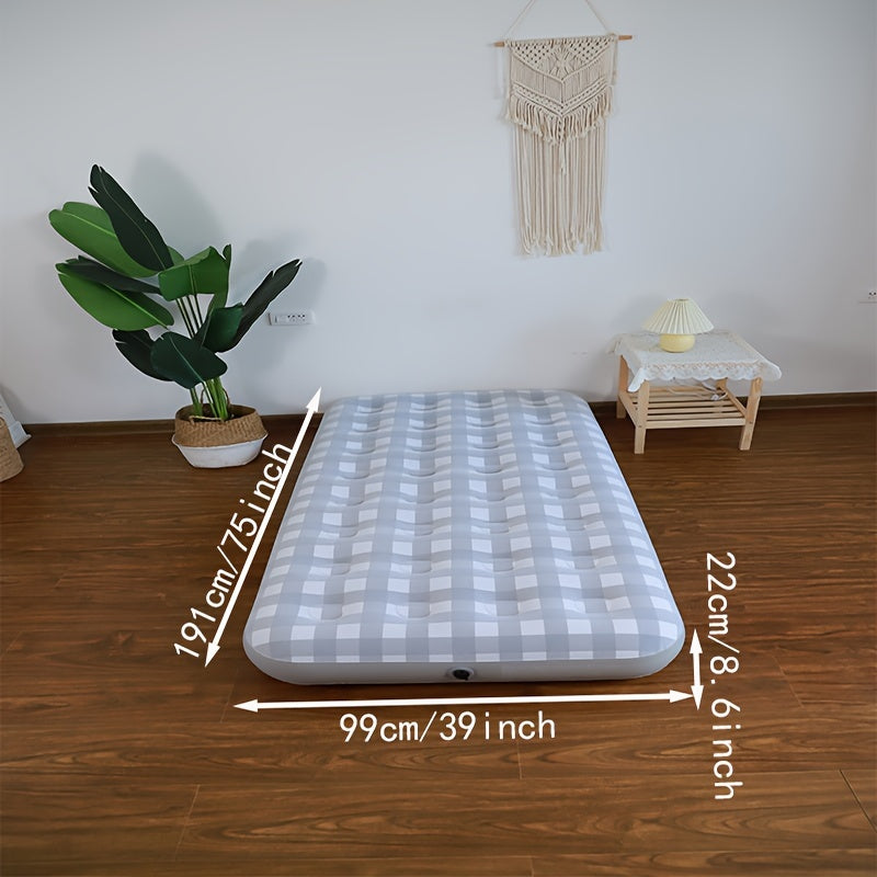 Portable Blow Up Camping Mattress Inflatable Bed Ultralight Waterproof Air Pad