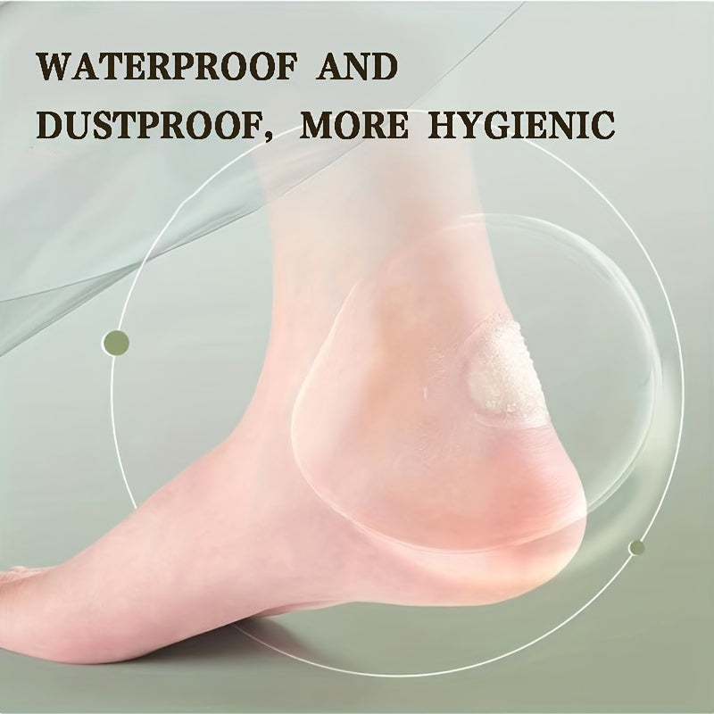 Invisible Silicone Foot Stickers Waterproof Anti-slip Protection for Shoes