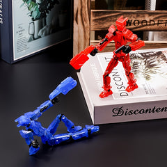 Mecha Joint Action Figure Lucky Joint Set Assembly Doll Transparent Toy