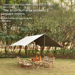 Waterproof Outdoor Vinyl Canopy Camping Tent Awning Sun Shelter