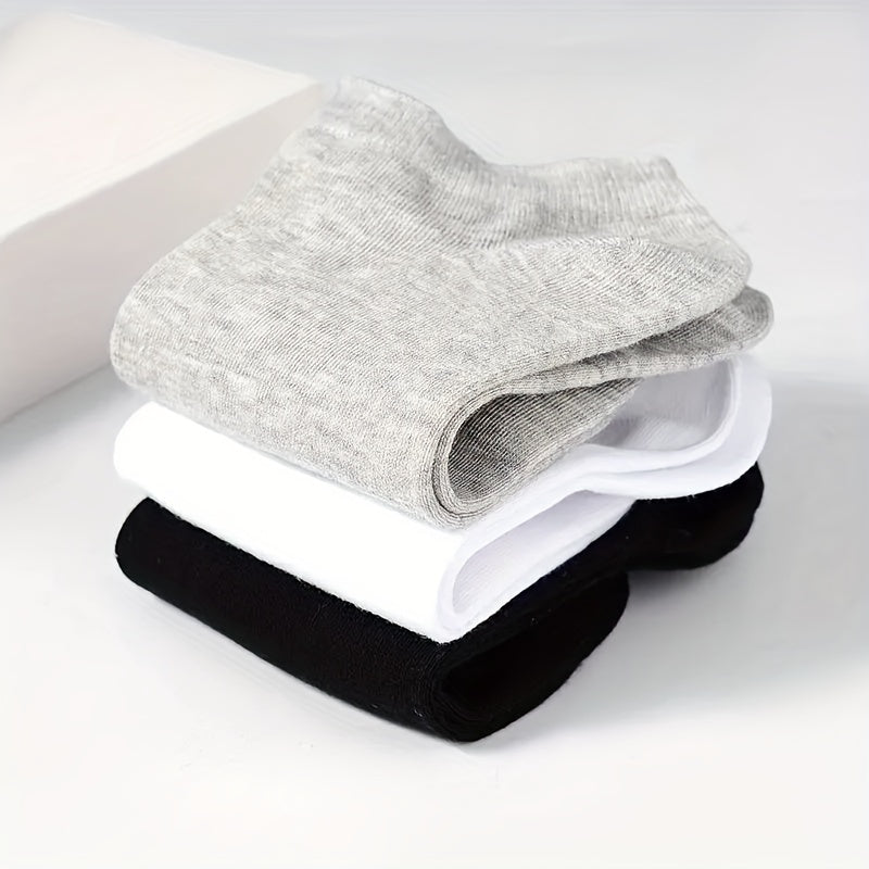 10 Pairs Women's Low Cut Sports Ankle Socks Lightweight Soft Stockings