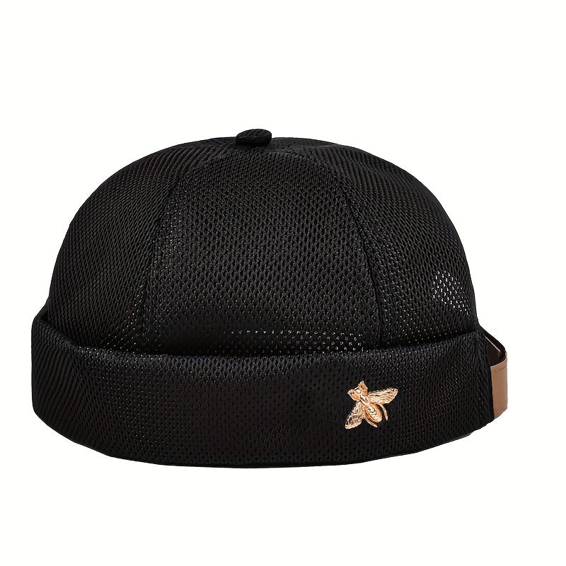 Adjustable S Breathable Vintage Brimless Beanie Hats