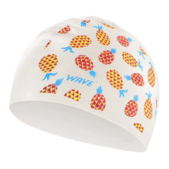 Cartoon Waterproof Swim Hat - Durable Silicone Swimming Cap