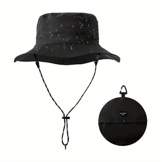 Breathable Waterproof Bucket Hat for Outdoor Sun Protection