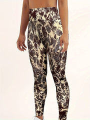 Allover Print High Stretch Leggings