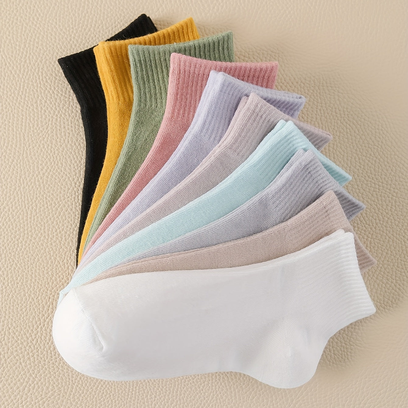 10 Pairs Mixed Short Socks Breathable Ankle Stockings