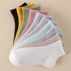 10 Pairs Mixed Short Socks Breathable Ankle Stockings