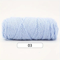 5 balls Wool Blend Yarn for Scarf DIY Crocheting and Knitting