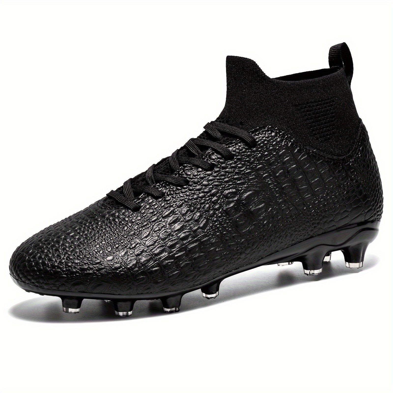 Boys Non Slip AG Football Cleat High Top Professional Soccer Cleats