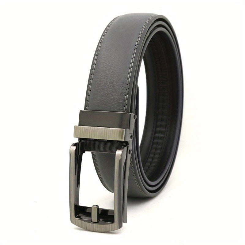 Men's Leather Belt Comfortable Durable Business Belt
